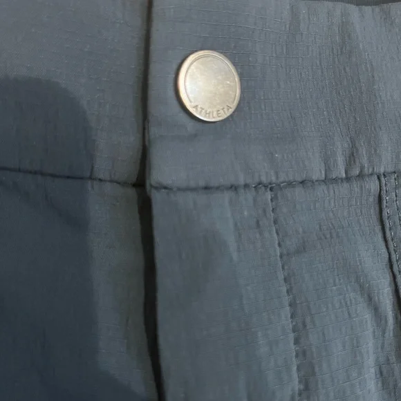 EUC Athleta Trekkie 2.0 Bermuda Shorts, Navy Bluee, Size 0 - Picture 6 of 7